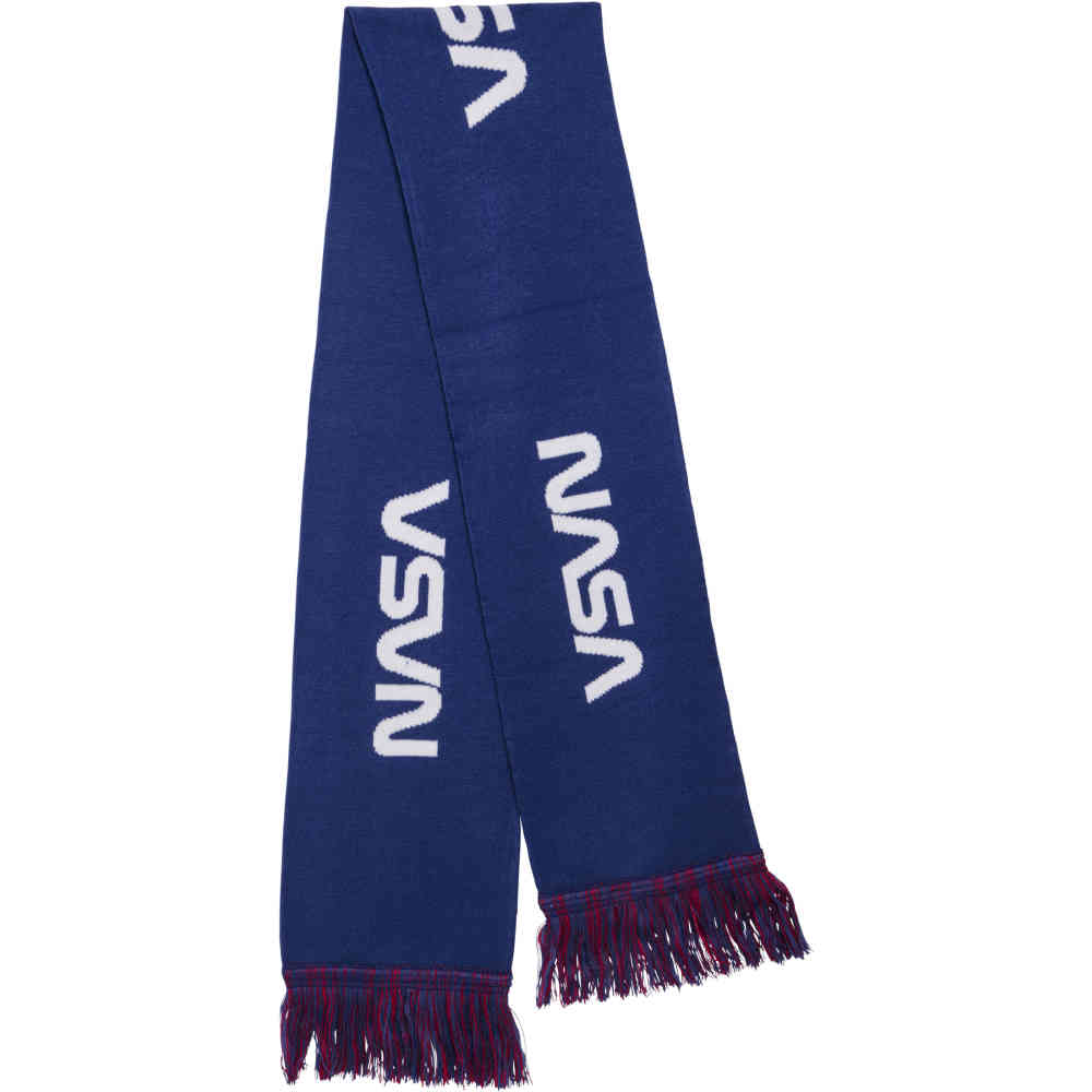Mister Tee NASA - NASA Scarf Knitted wht/blue/red one size Écharpe - Bleu
